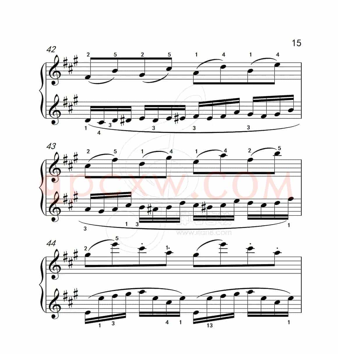 练习曲 40（克拉莫钢琴练习曲60首）