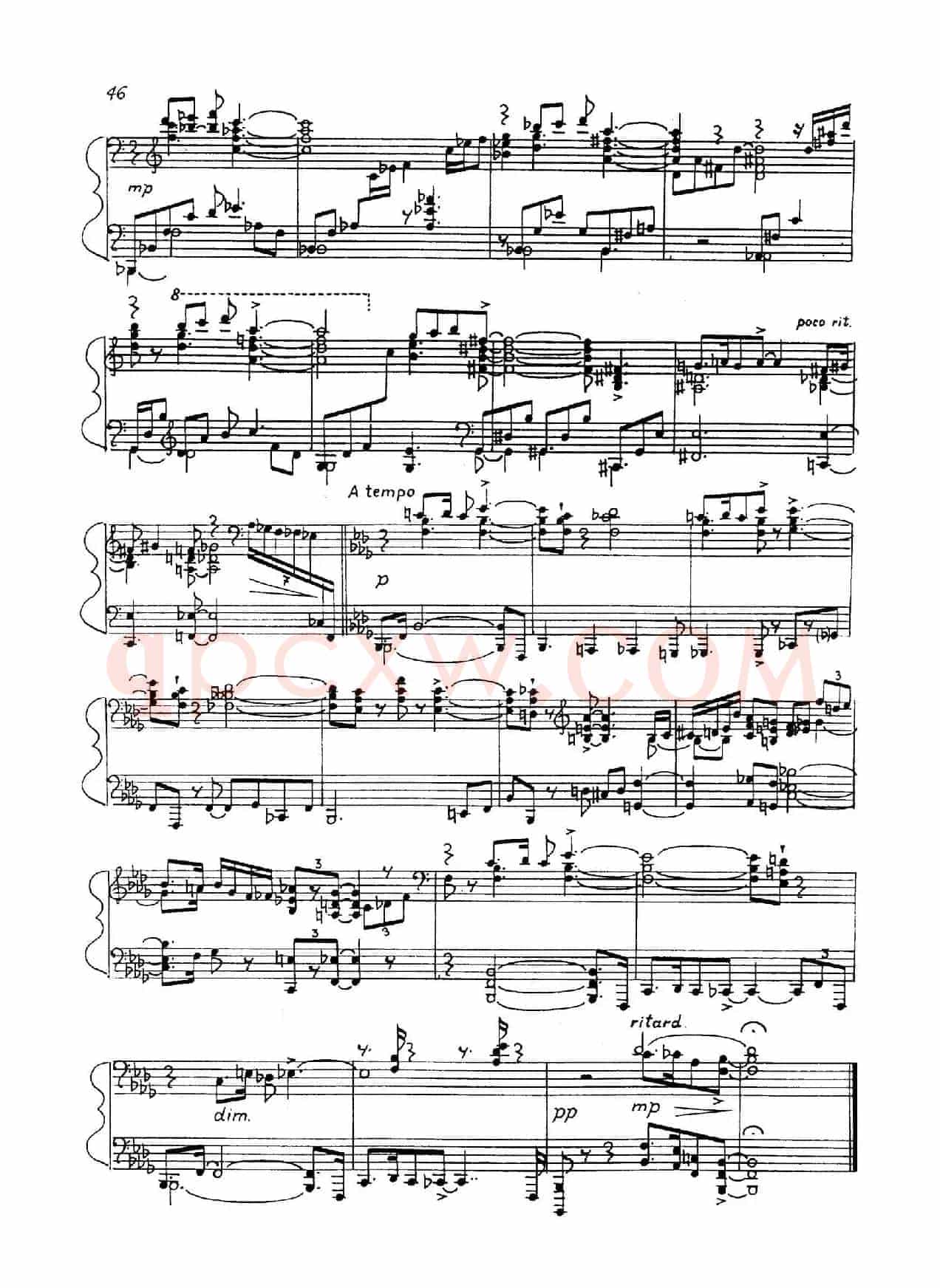 24 Preludes Op.53（24首前奏曲·XVI）