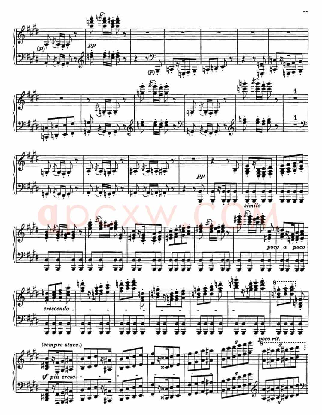 李斯特 匈牙利狂想曲 Hungarian Rhapsodies S.244 No.1
