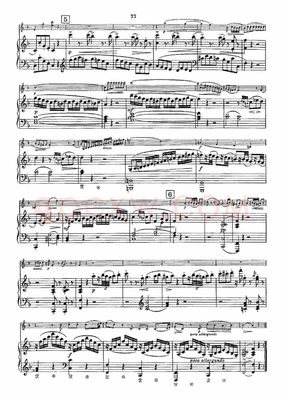 Mozart - Violin Sonata No.7, KV. 376（第七小提琴奏鸣曲）