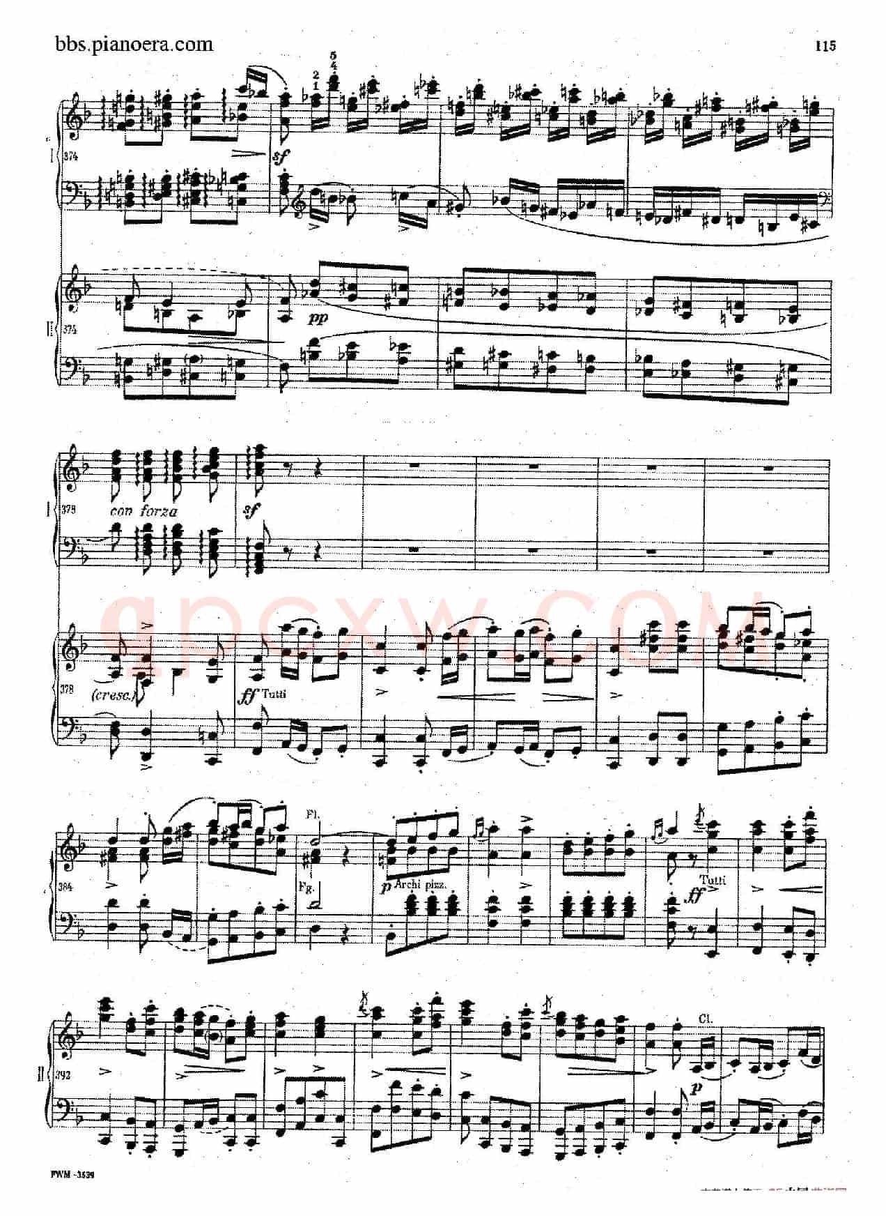 Krakowiak Grand Rondo de Concert Op.14(克拉科维克音乐会用大回旋曲·双钢琴版)