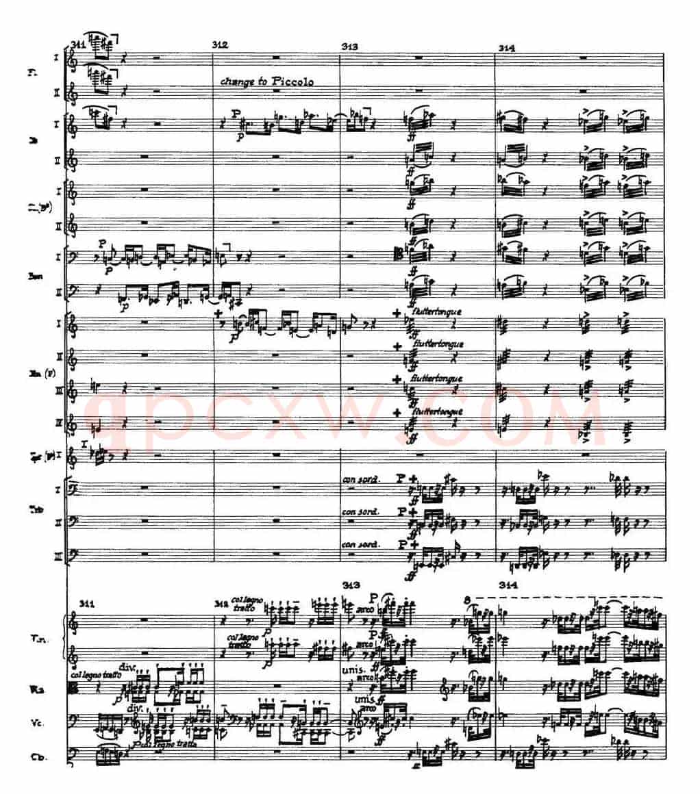 Piano Concerto Op.42（钢琴协奏曲总谱P35-66）
