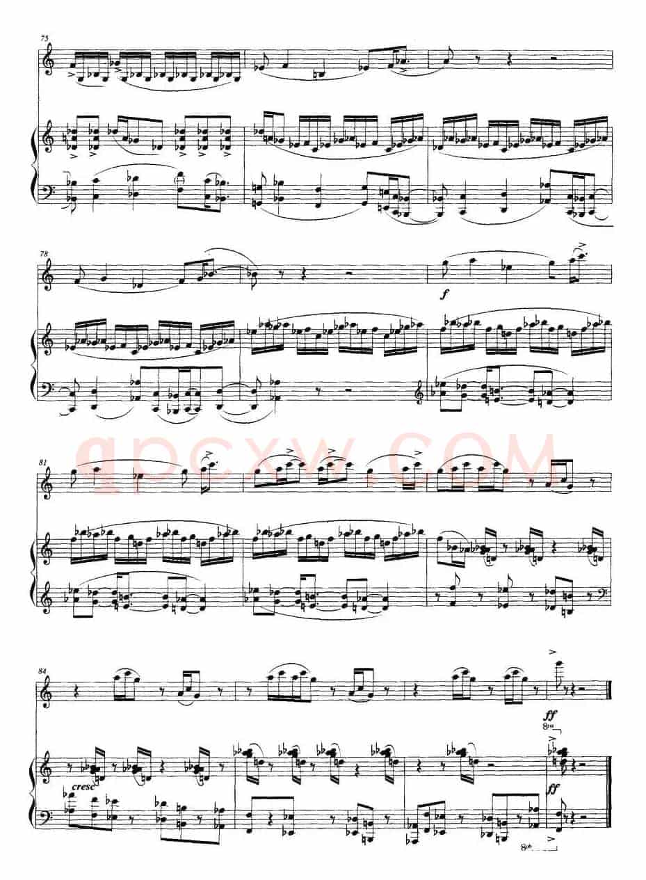 回旋曲（罗毅作曲版、单簧管+钢琴）