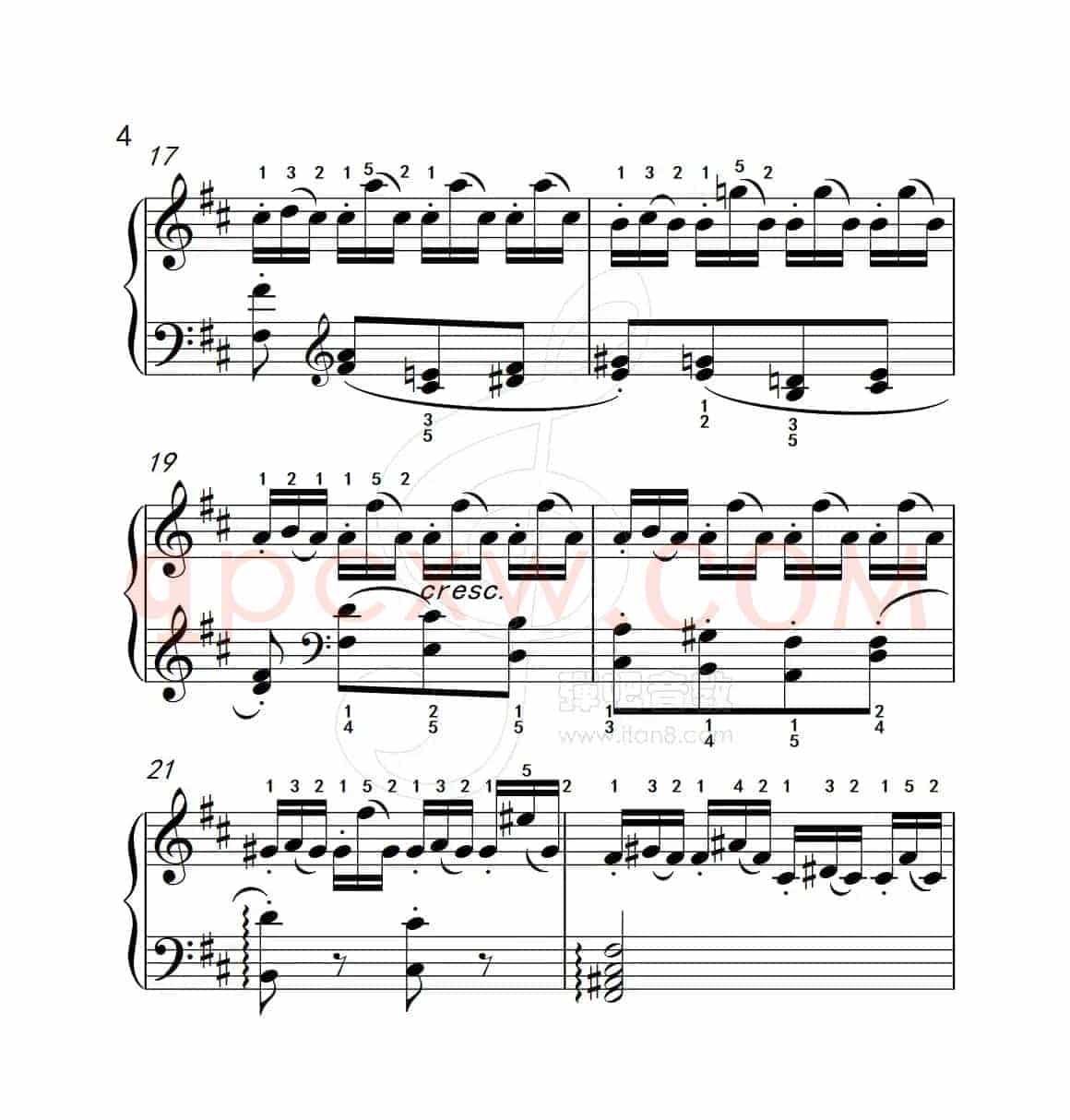 练习曲 45（克拉莫钢琴练习曲60首）