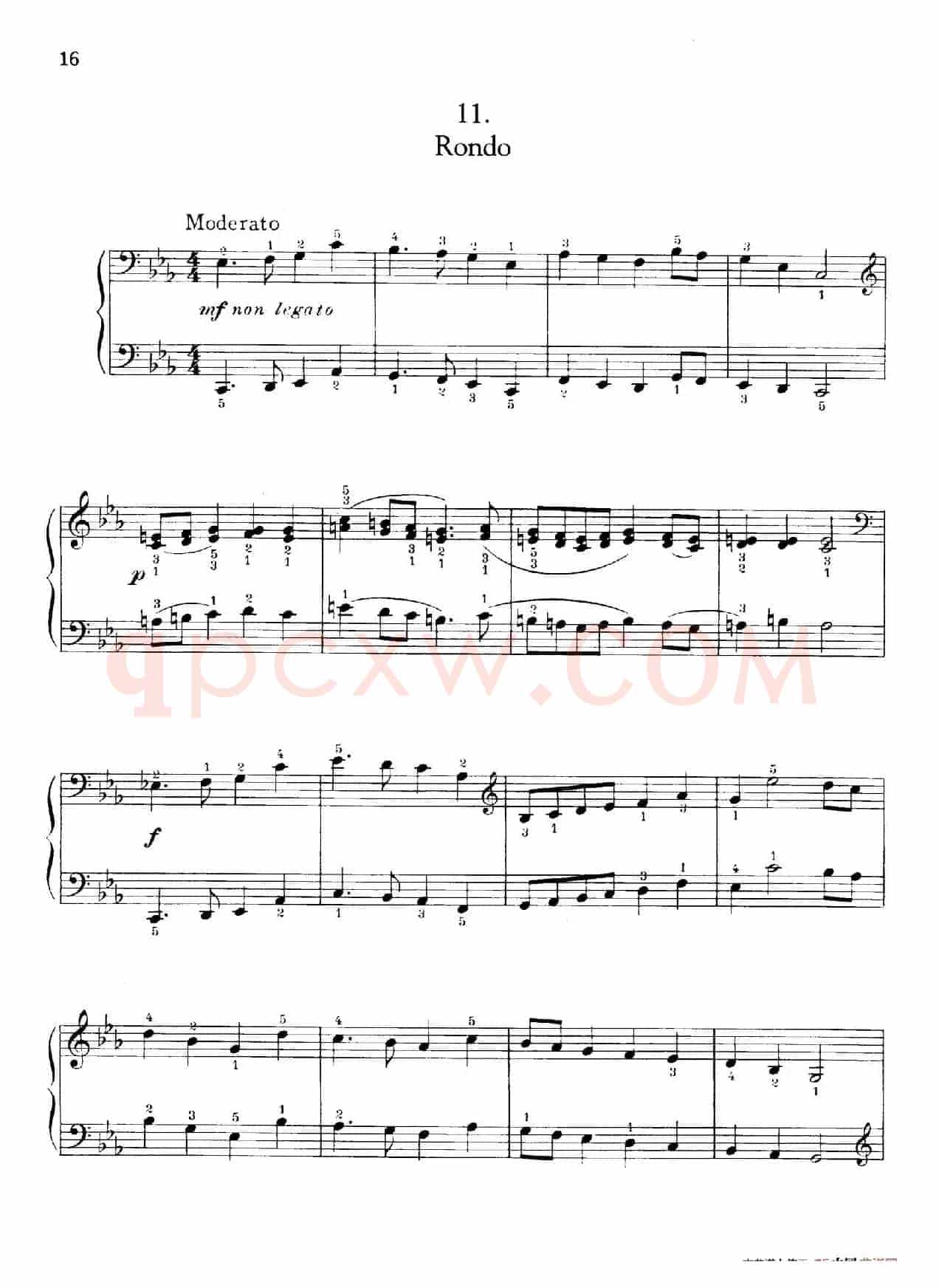 Thirty Pieces For Children Op.27(30首儿童钢琴曲 11—15)