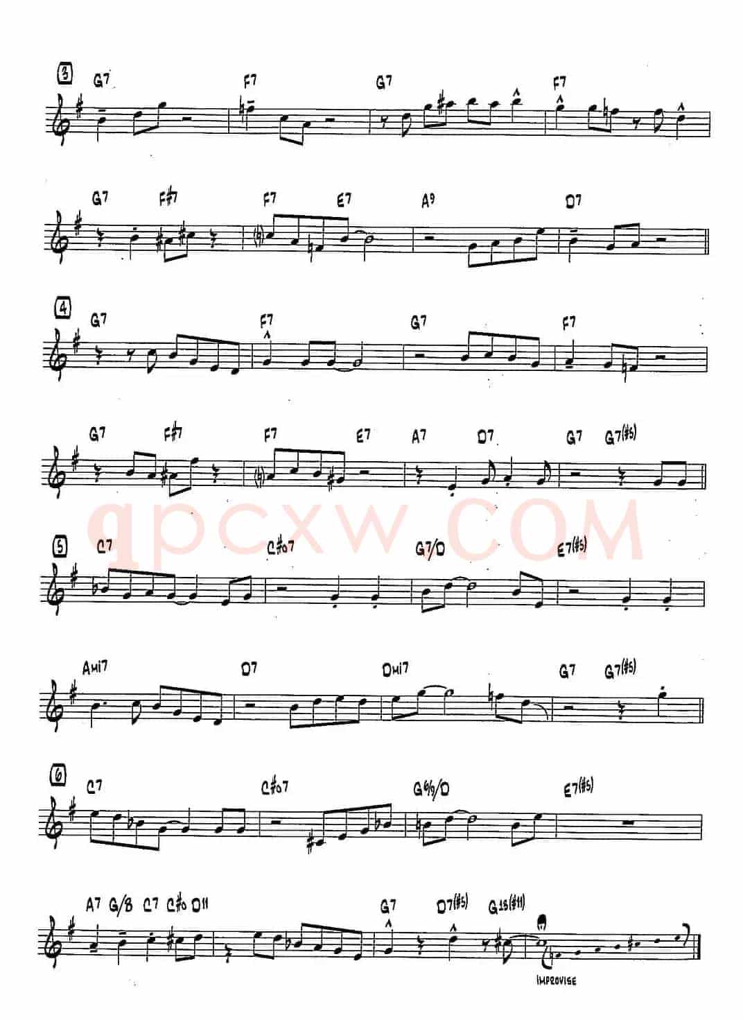 SHUFFLE（15首爵士练习曲之8）