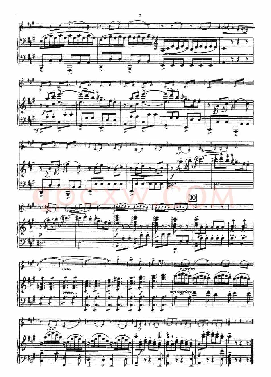 Mozart - Violin Sonata No.1, KV. 305（第一小提琴奏鸣曲）