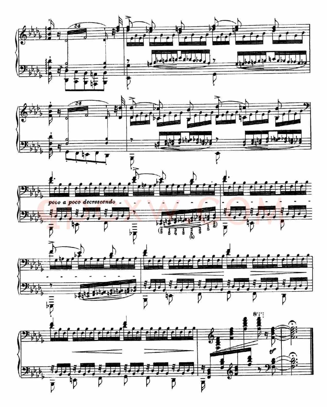 12 Etudes d'execution Transcendante S.139(12首超技练习曲·12)