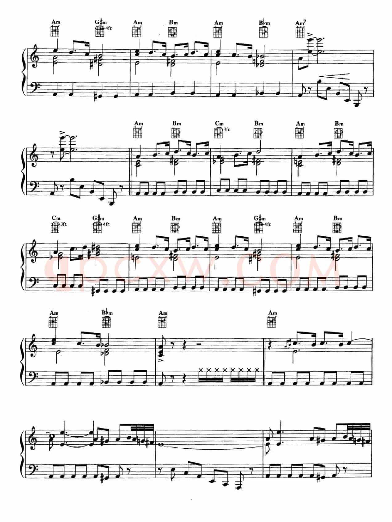 电影配乐大师莫瑞康最佳20首钢琴谱（Best of Ennio Morricone·14）