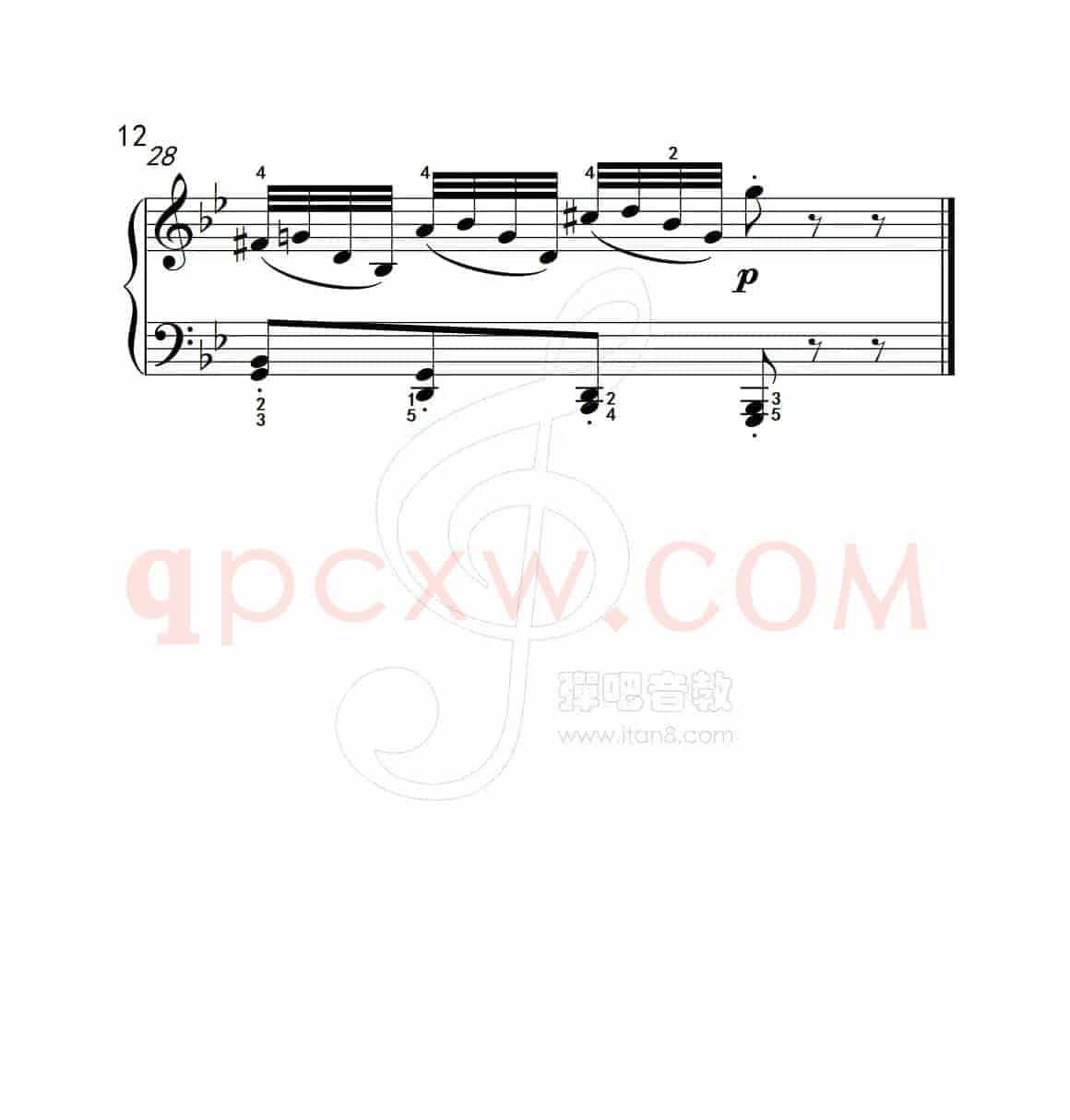 练习曲 21（克拉莫钢琴练习曲60首）