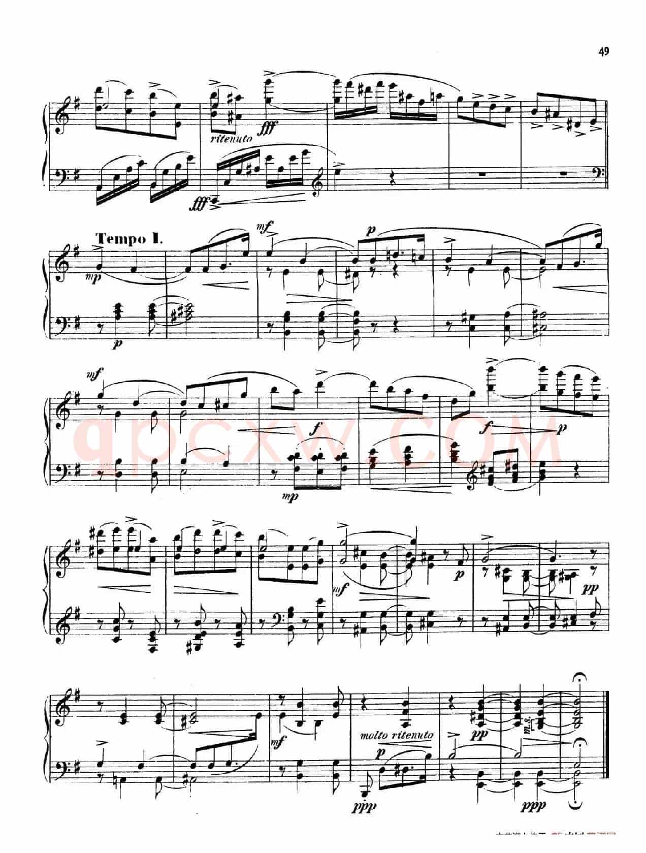 24 Characteristic Pieces Op.36（24首性格小品·10）