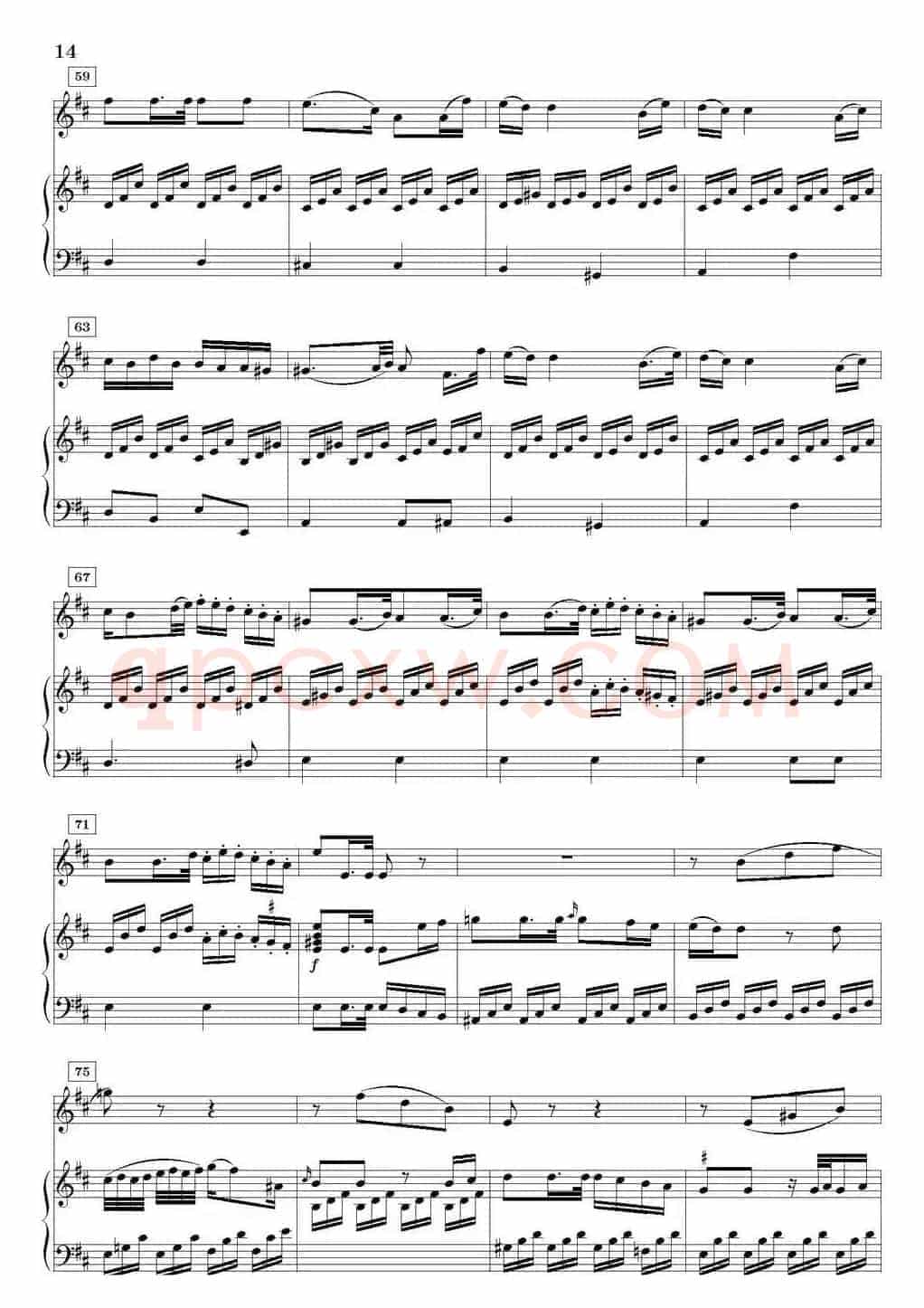 Sonata III（小提琴+钢琴伴奏）