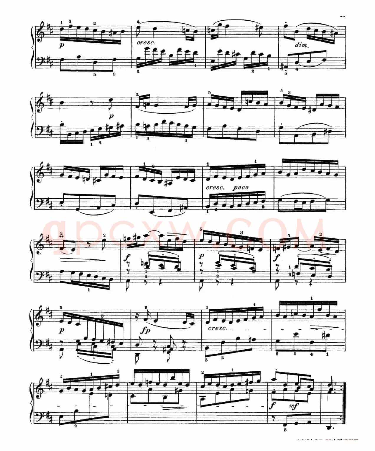 Six Partitas BWV 825-830(6首帕蒂塔·4)