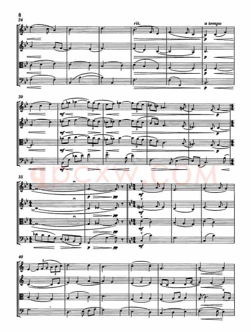 SILENT NIGHT（圣诞音乐、弦乐四重奏）