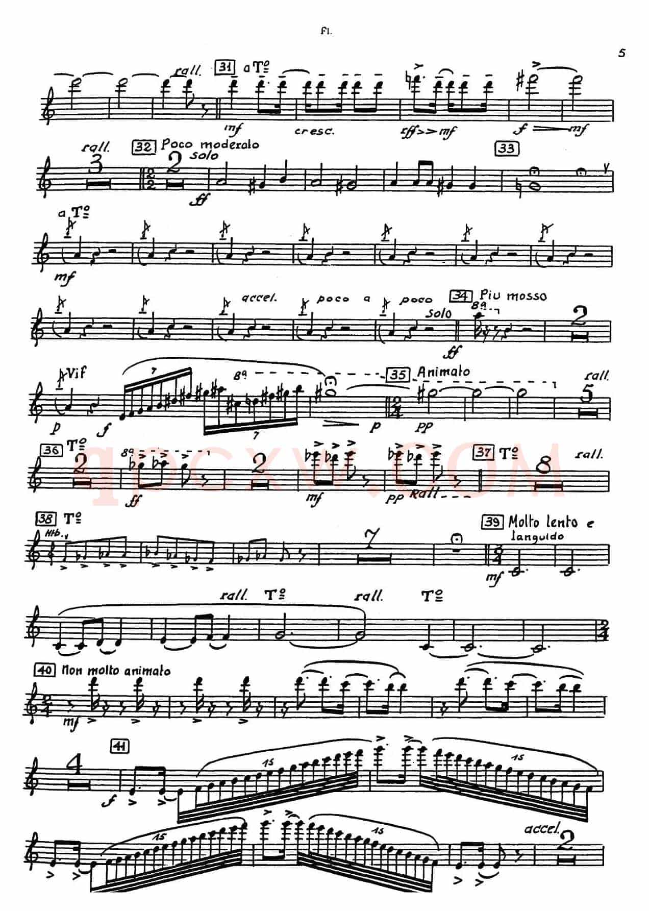 Nonetto（长笛分谱）