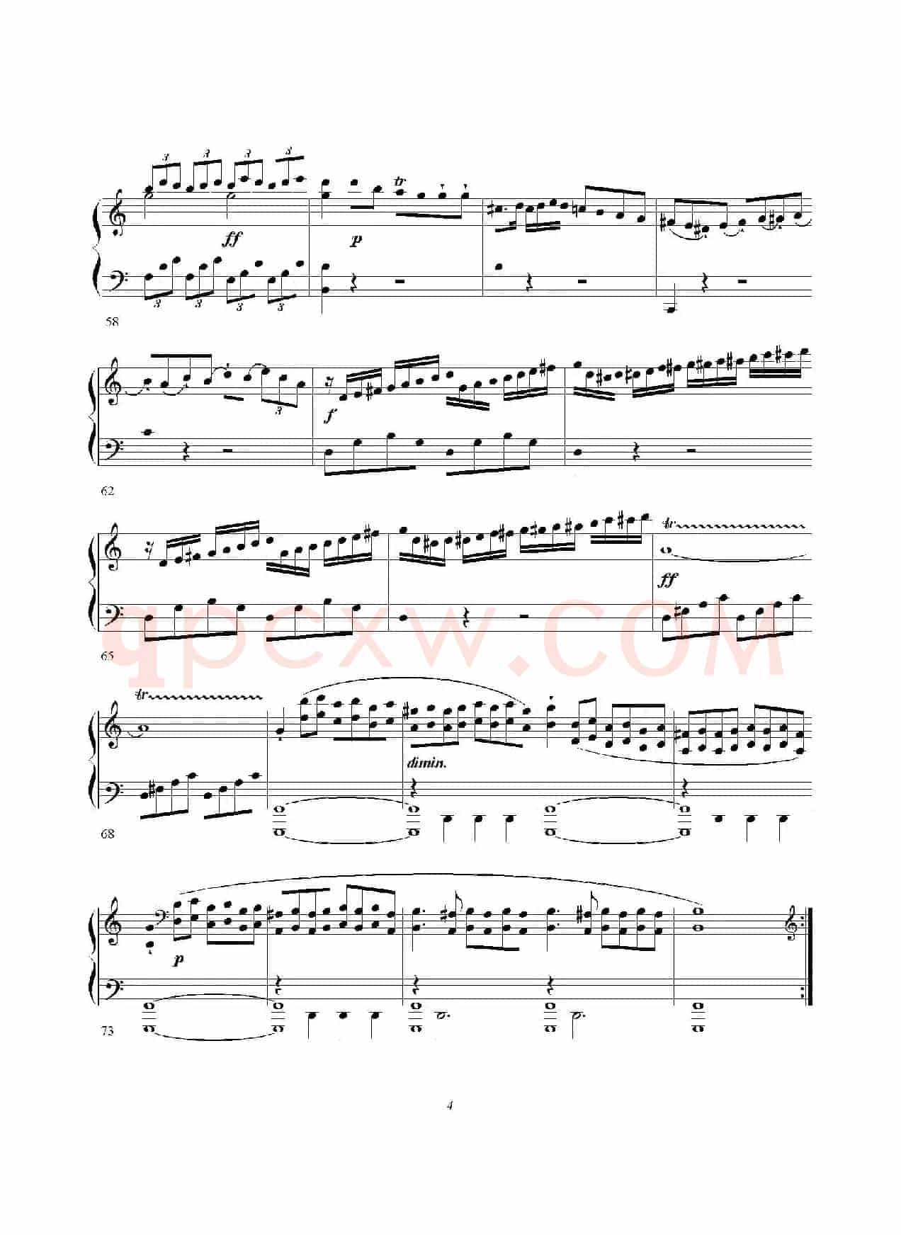 Sonata in C Major Op.7 No.2(C大调奏鸣曲)