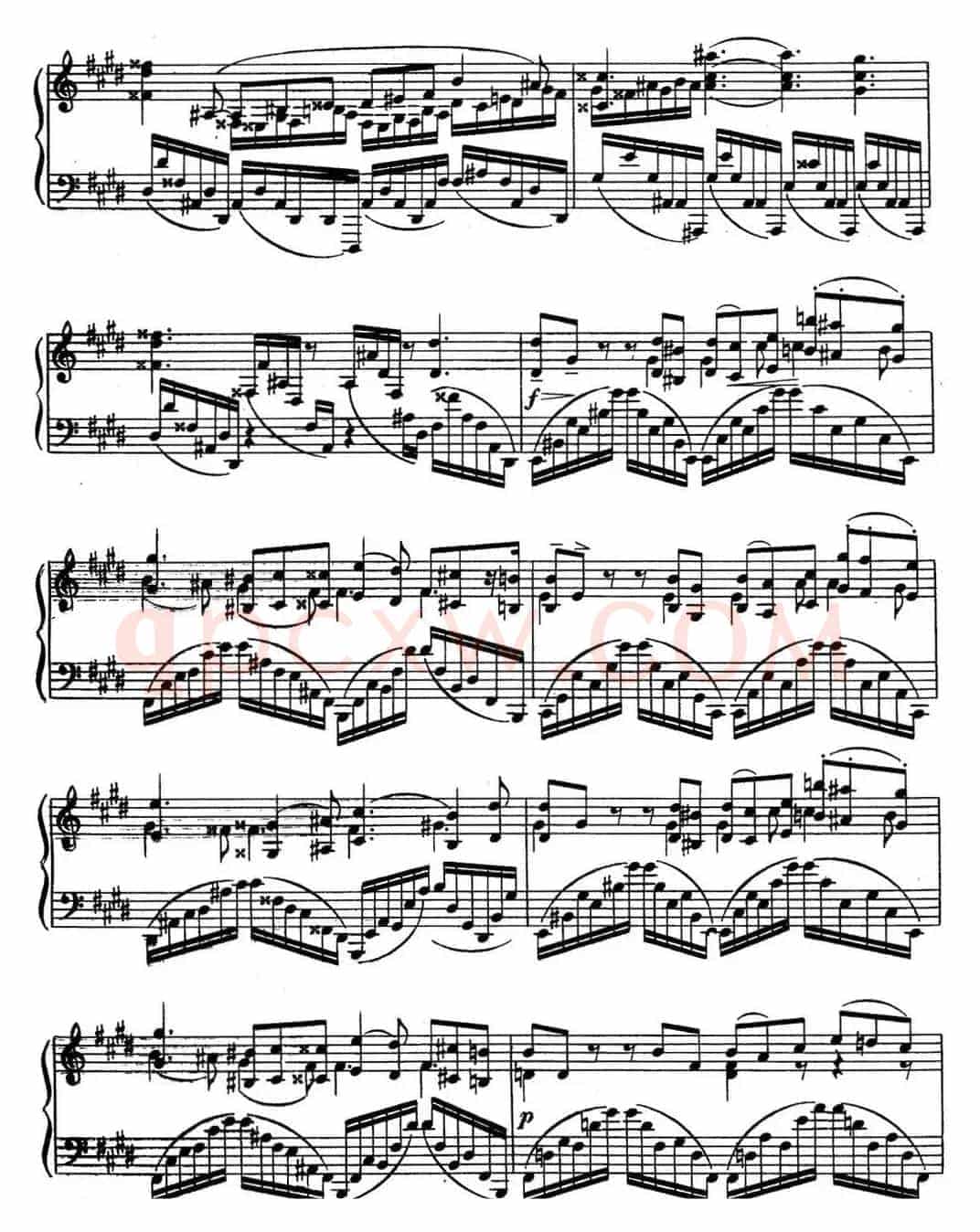斯克里亚宾 钢琴练习曲 Op.42 No.5 Alexander Scriabin Etudes