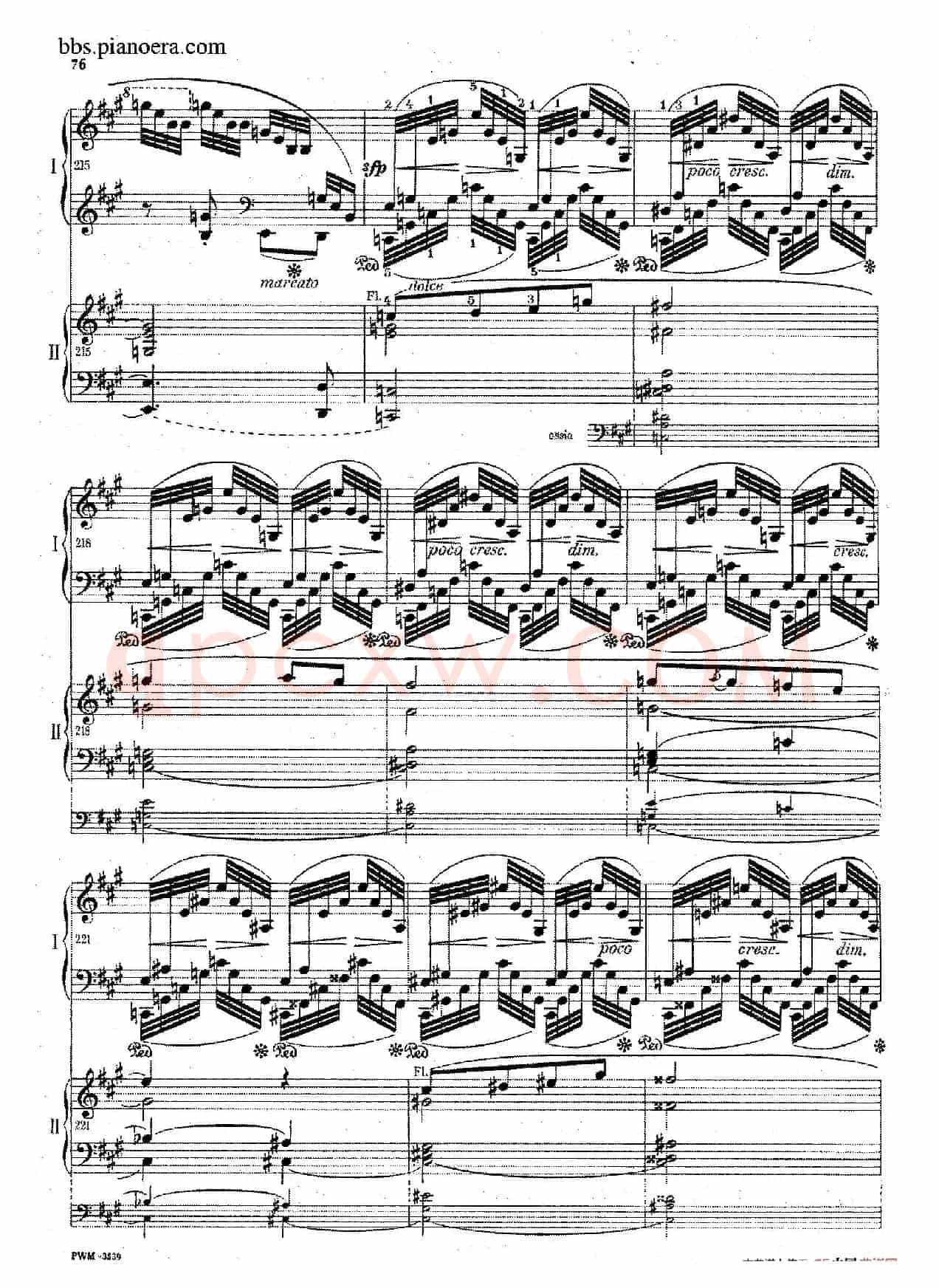 Grand Fantasy on Polish Airs Op.13(华丽的波兰民歌幻想曲·双钢琴版)