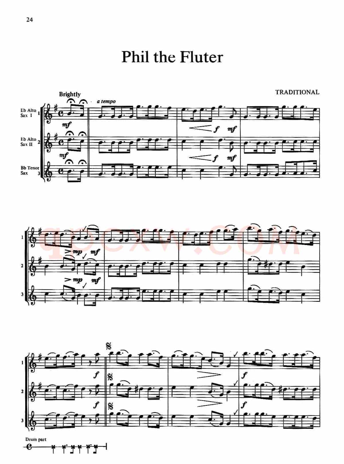Phil the Flute（三重奏）