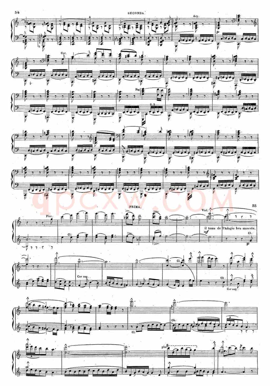 Harold en Italie Op.16 - 4 Hands(哈罗尔德在意大利·四手联弹)(P21——30)