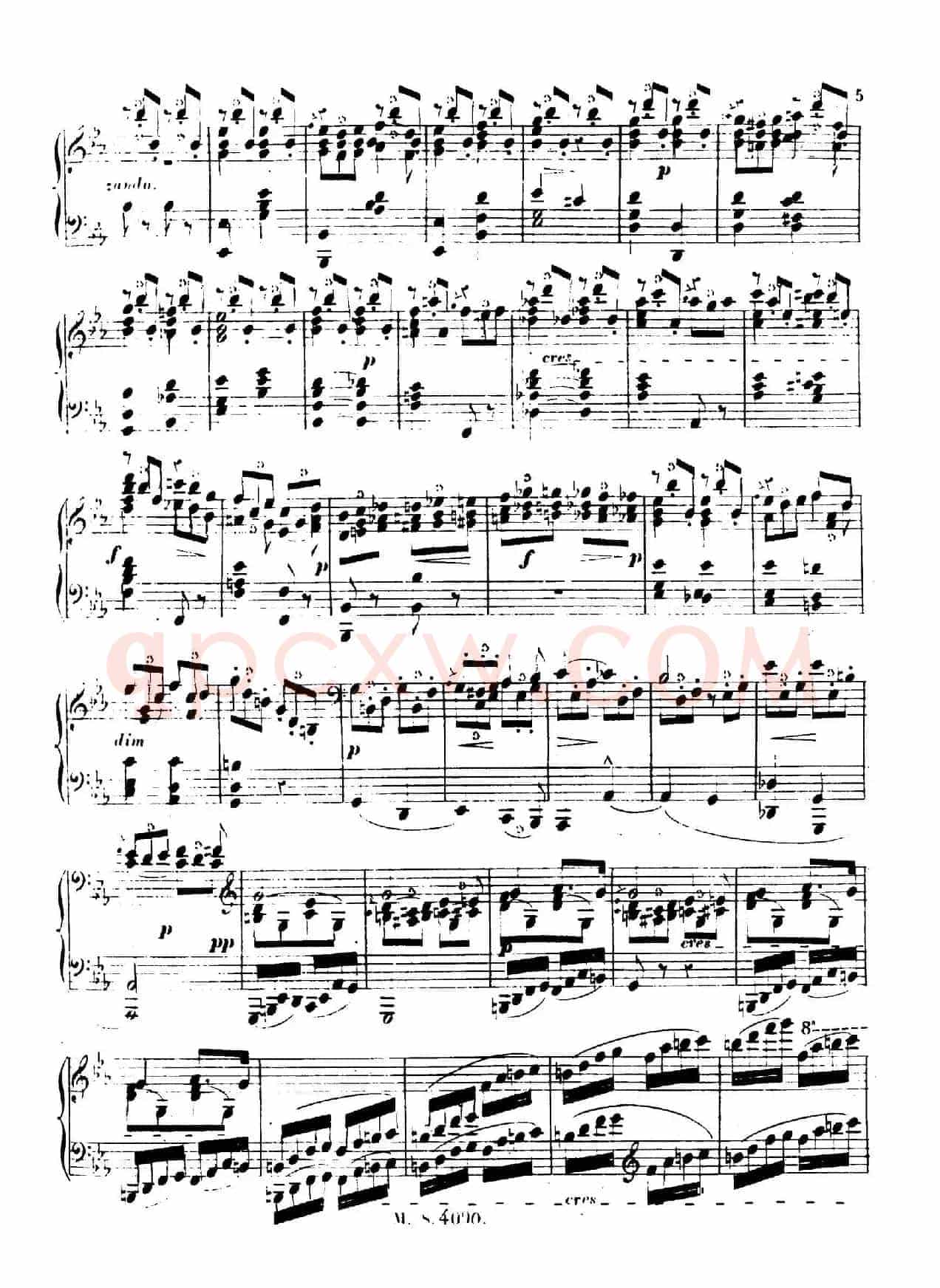 c小调钢琴奏鸣曲 （Piano Sonata in c Minor Op.56）