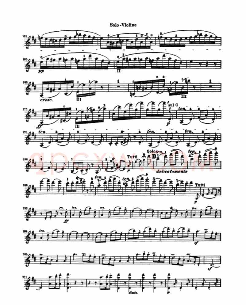 Konzert fur Violine（贝多芬小提琴协奏曲）