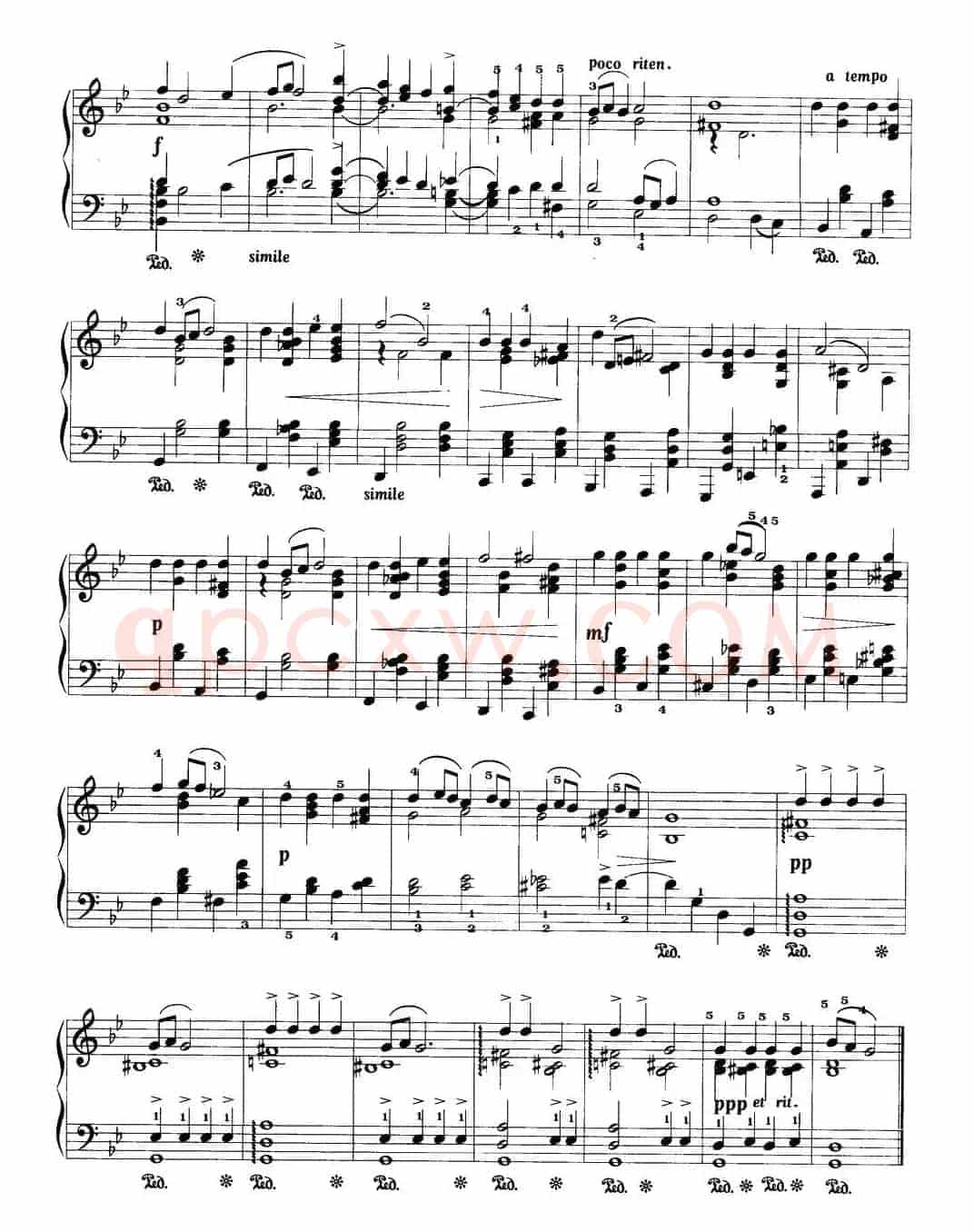 悲歌（柴可夫斯基作曲版）