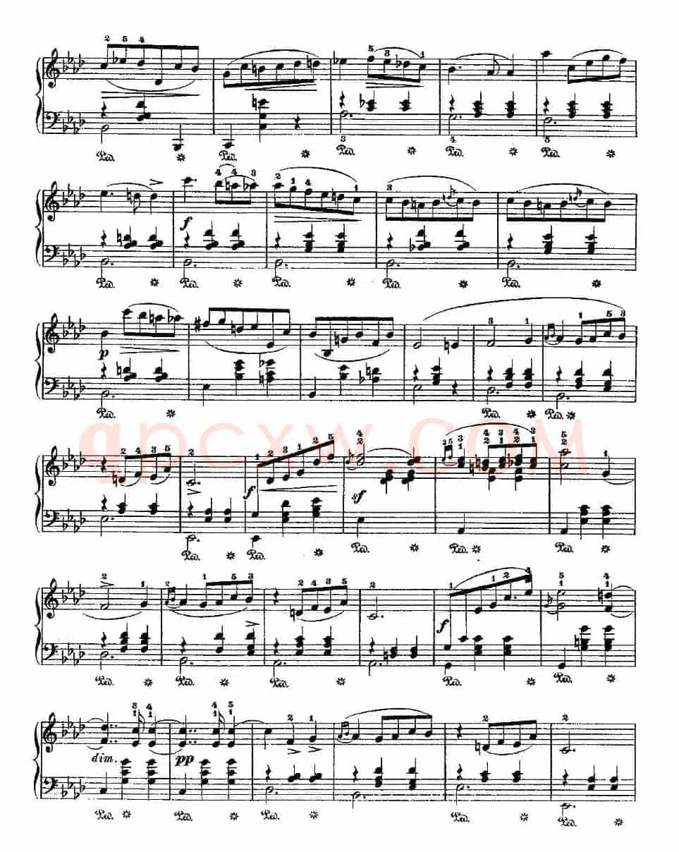 valse，Op.70, No.2