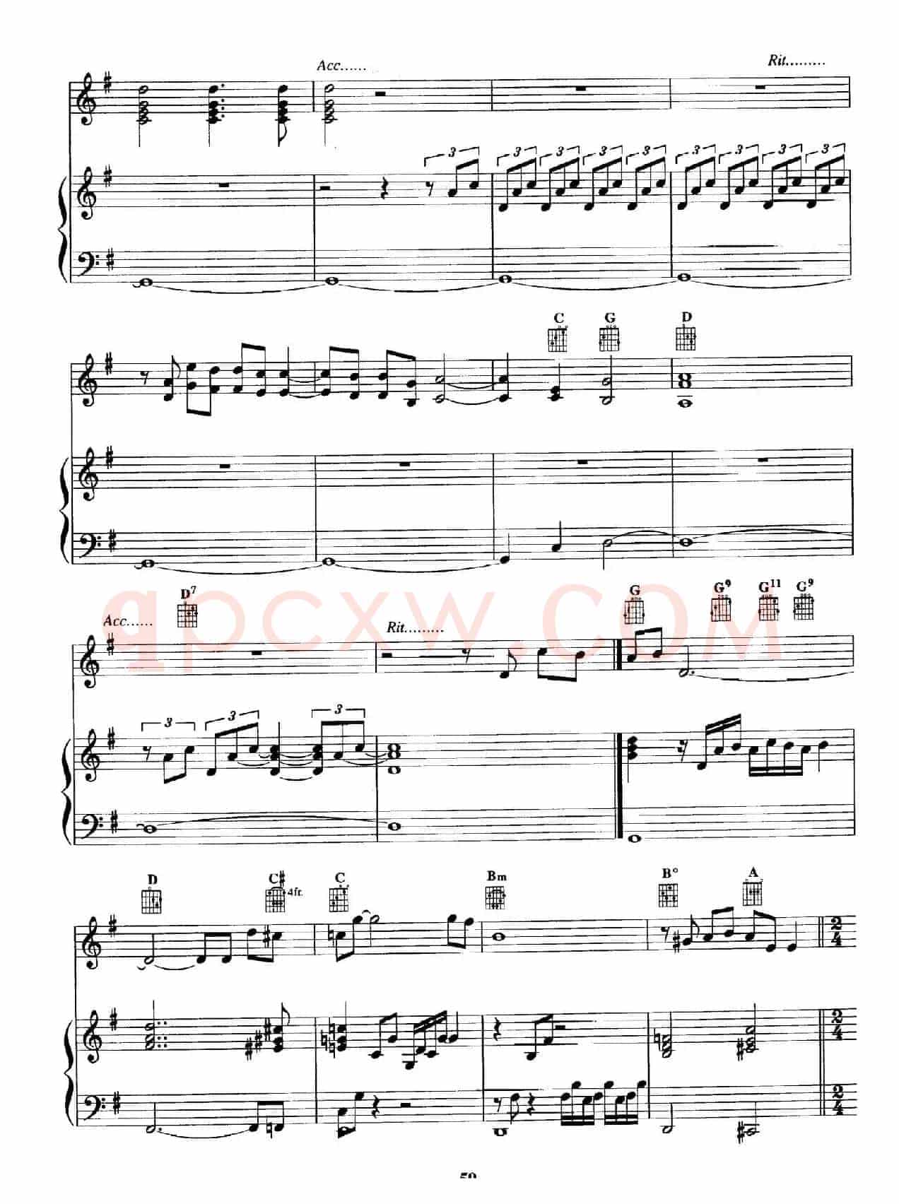 电影配乐大师莫瑞康最佳20首钢琴谱（Best of Ennio Morricone·15）