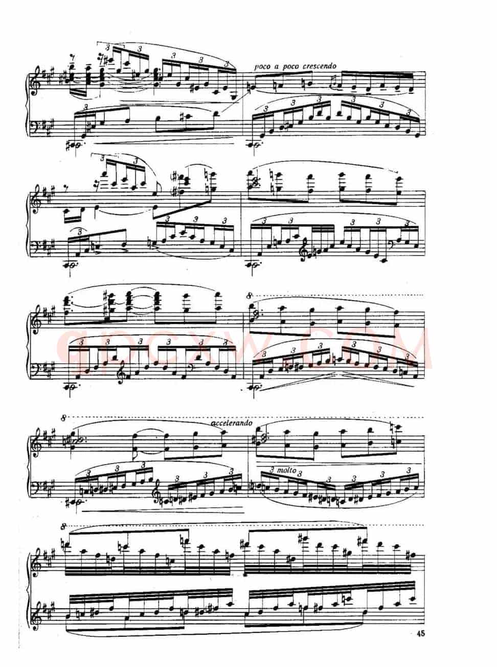 Six Préludes Exotiques Op·17（6首特色前奏曲·3）