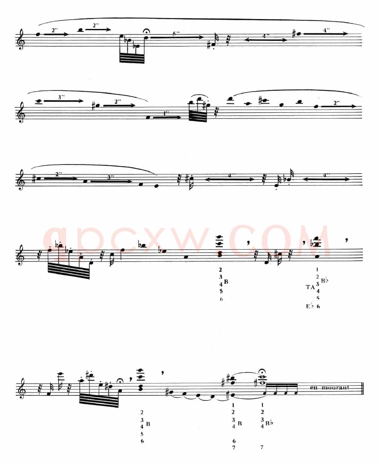 15首现代派练习曲（10）
