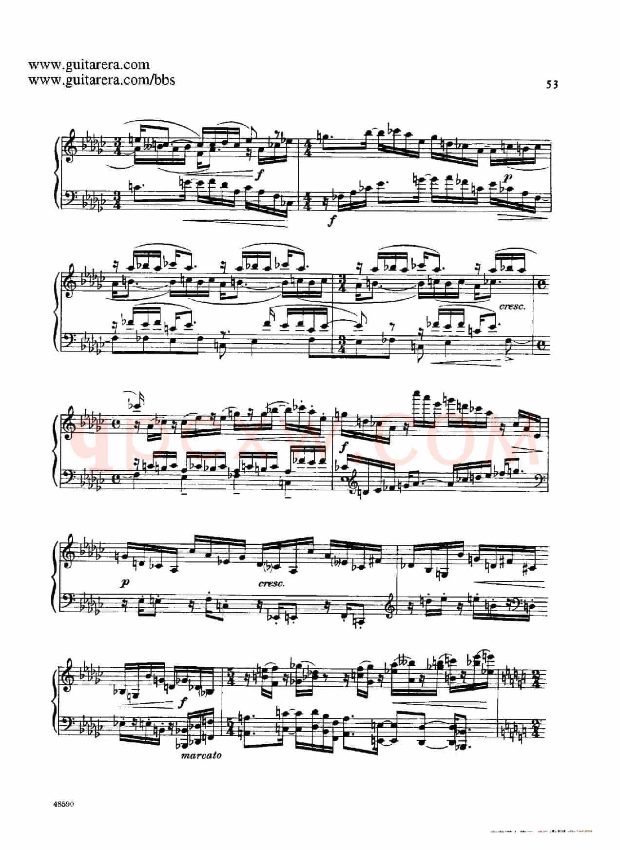 Piano Sonata Op.26(钢琴奏鸣曲·第四乐章)