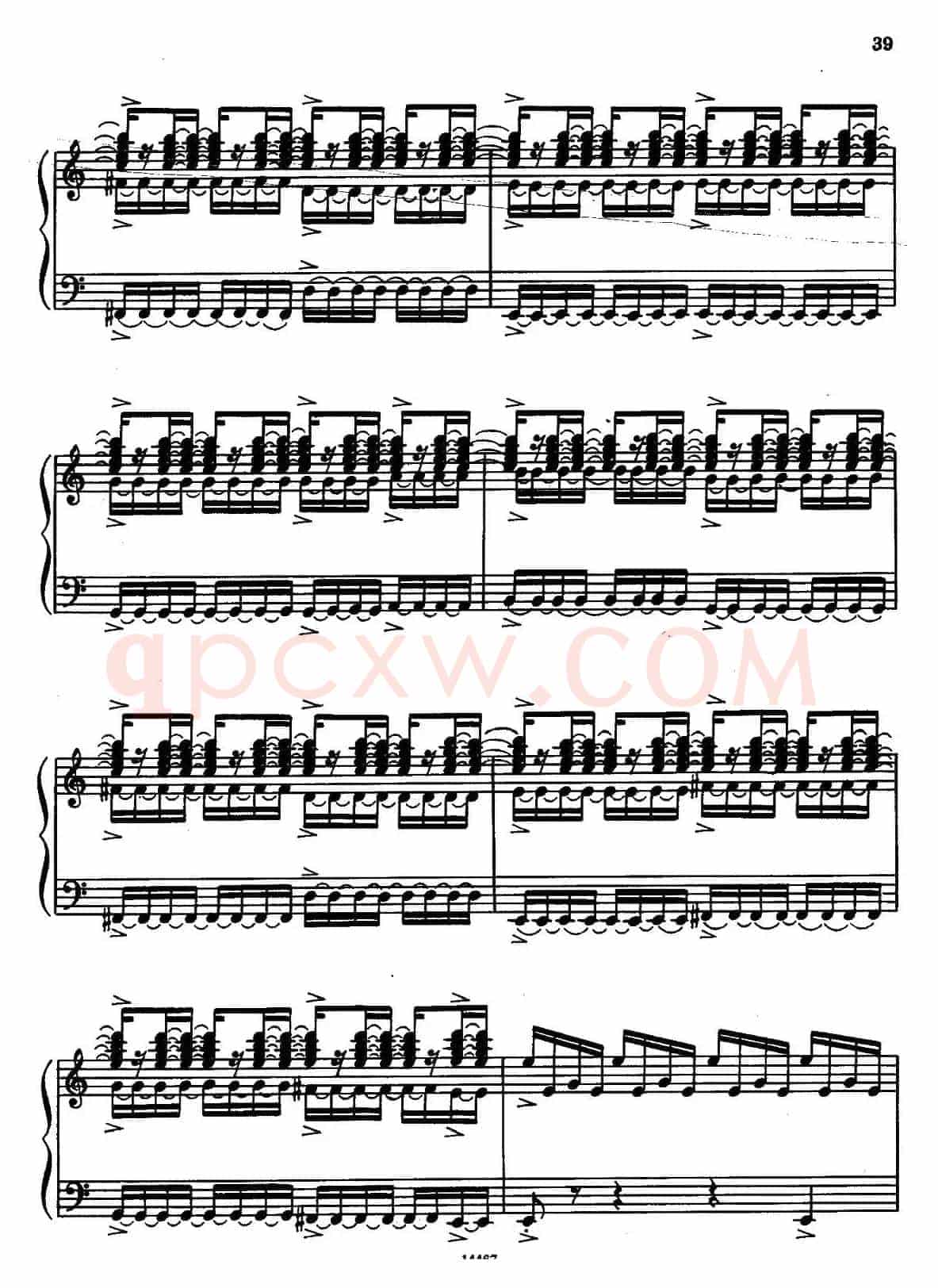 Sonate No.3(奏鸣曲三号)(第四乐章)