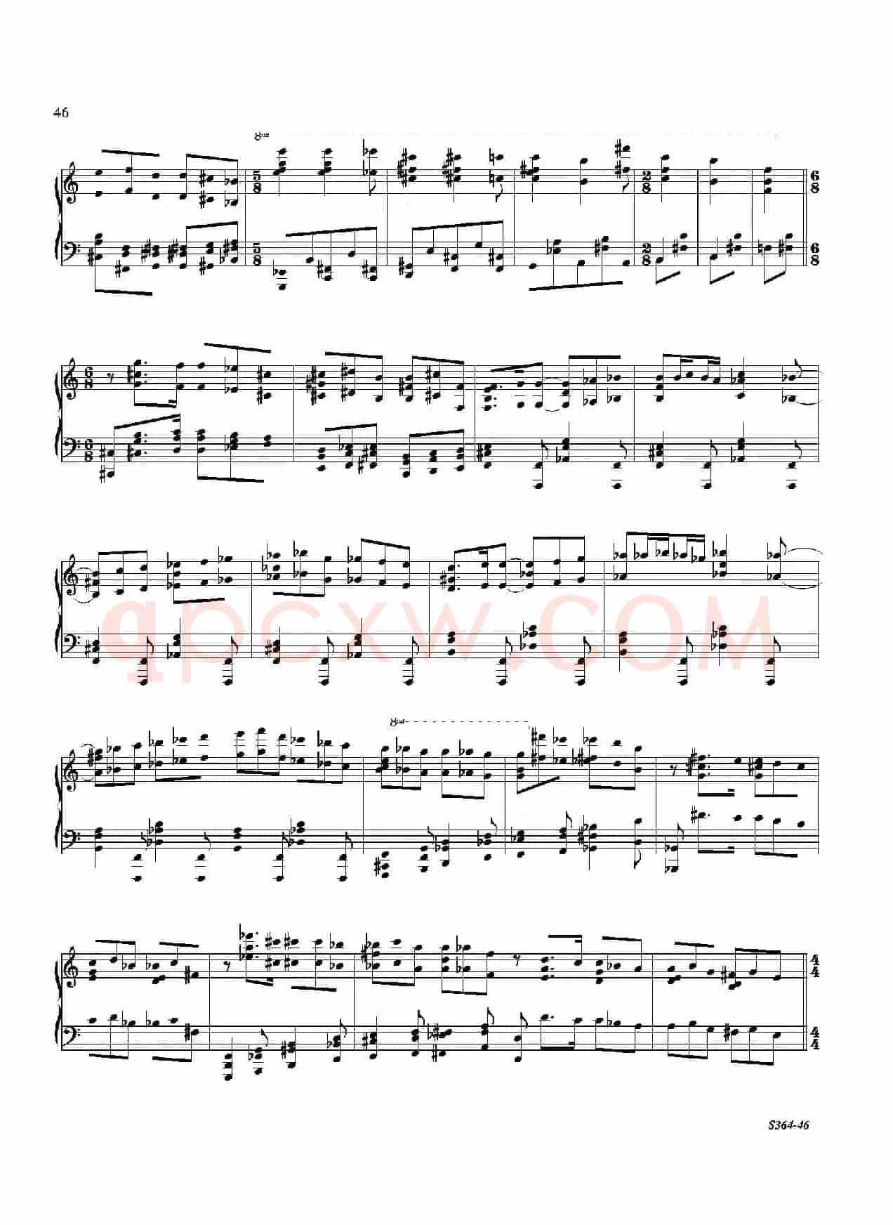 Piano Sonata No.8（第八钢琴奏鸣曲）（3）