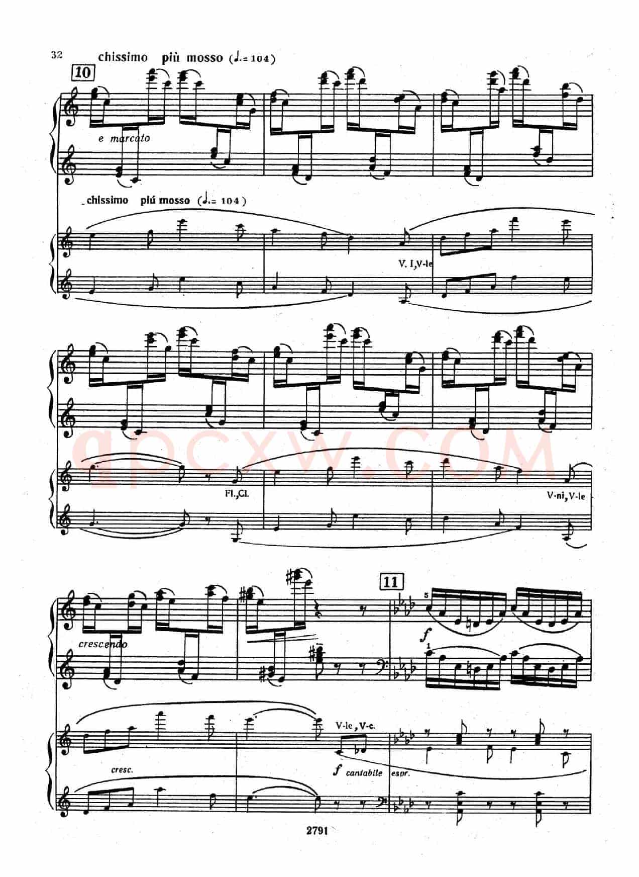Piano Concerto No.3 in D major, Youth Op.50 - 2 pianos(D大调第三钢琴协奏曲“为青少年而作”Op.50·双钢琴)