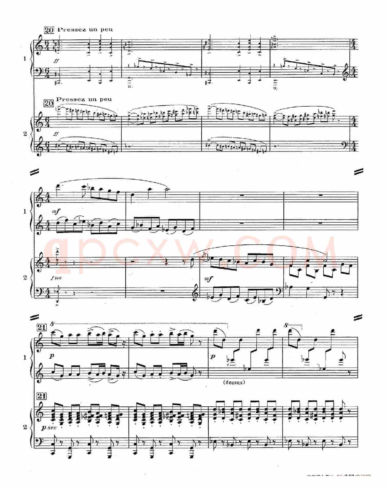 Concerto for 2 Pianos in d Minor(d小调双钢琴协奏曲· 第一乐章)