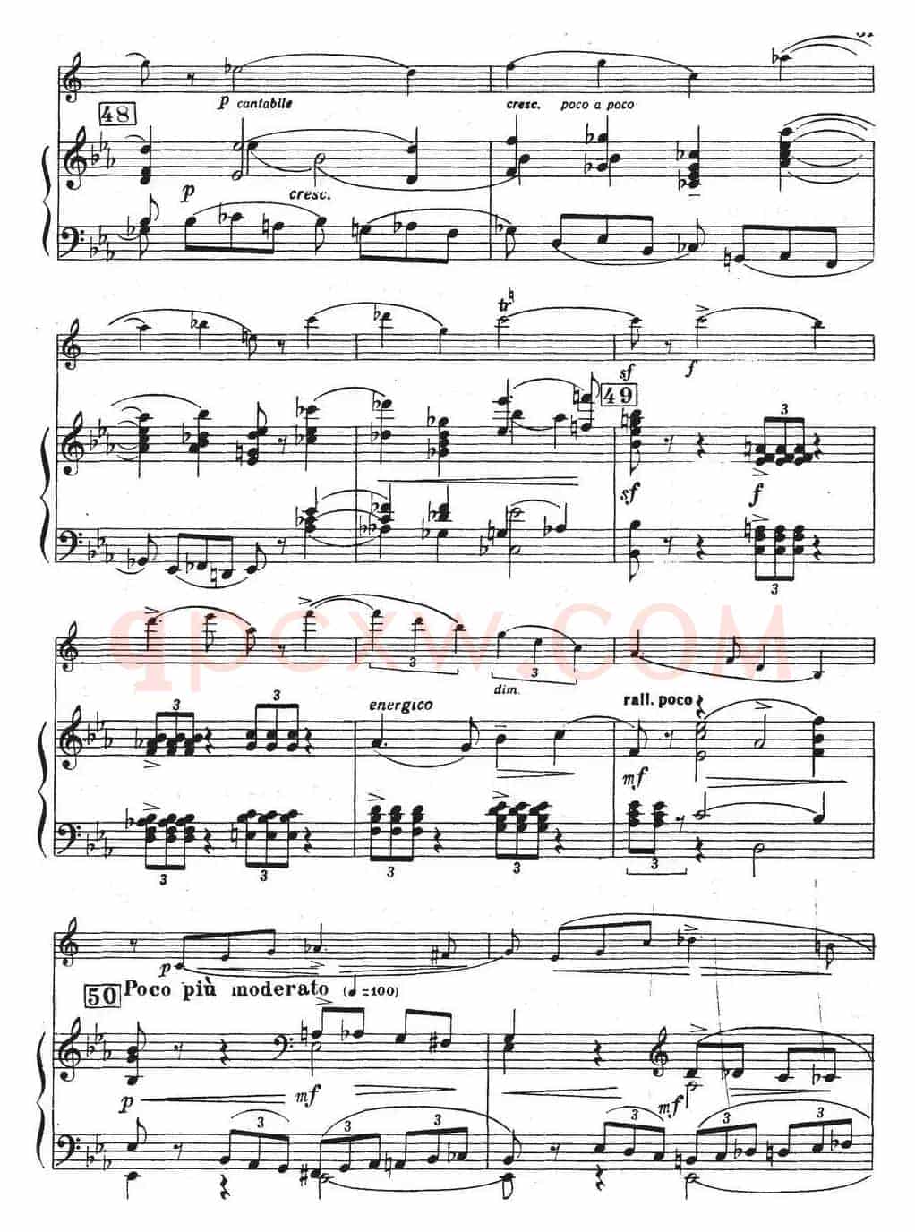 Glazunov Op.109（格拉组诺夫协奏曲Op.109）（萨克斯+钢琴伴奏）