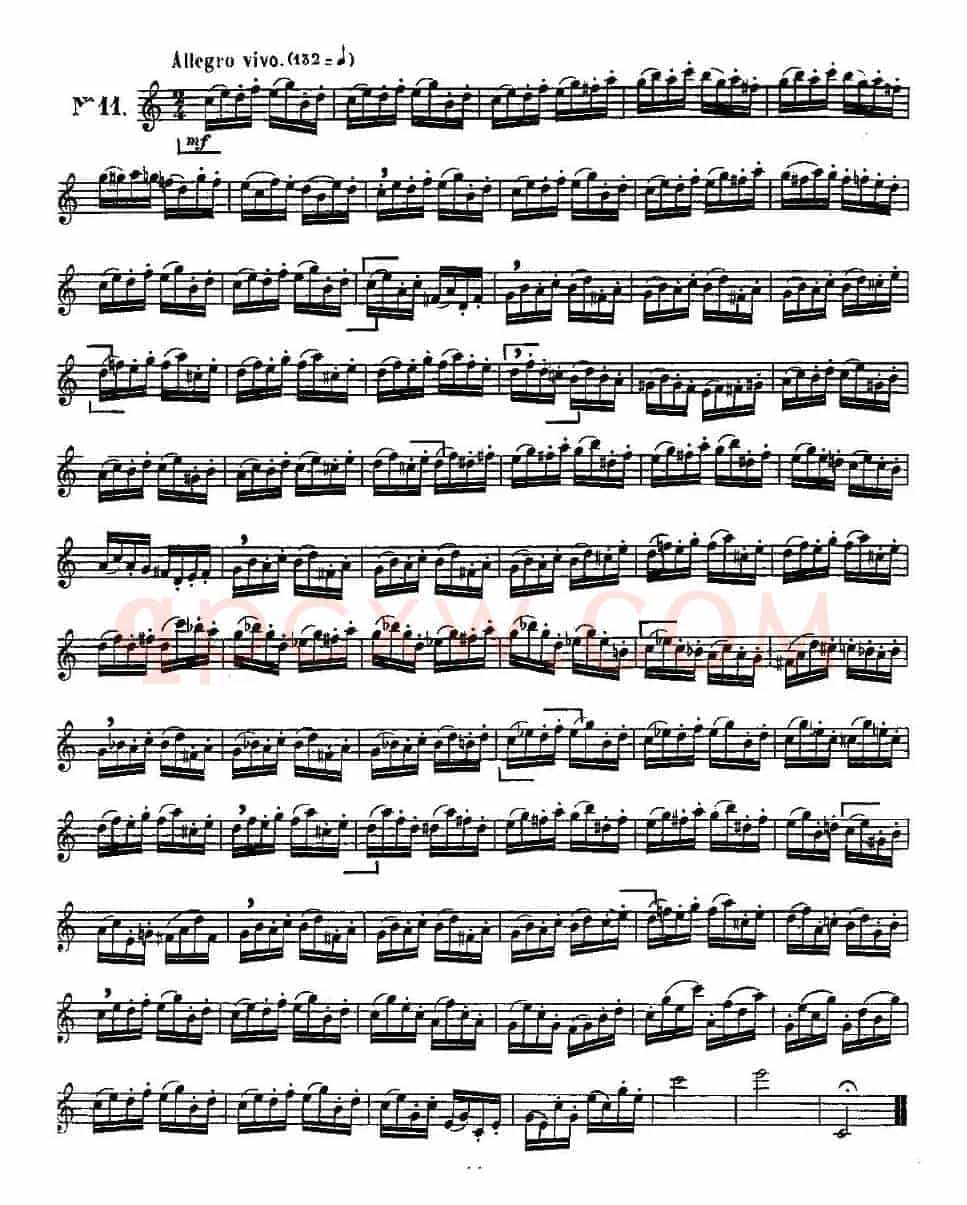 Klose Etudes Chantantes Pour Saxophone（KLOSE的15首练习曲集）