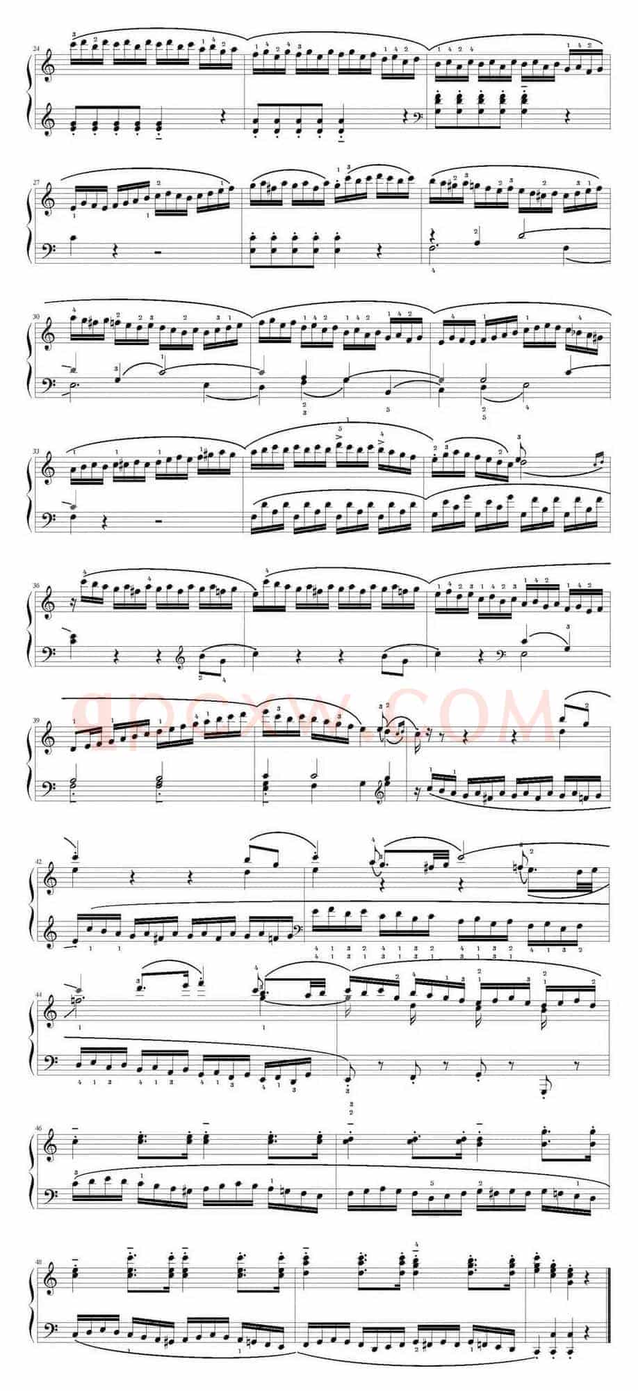 a小调第八钢琴奏鸣曲 K310 