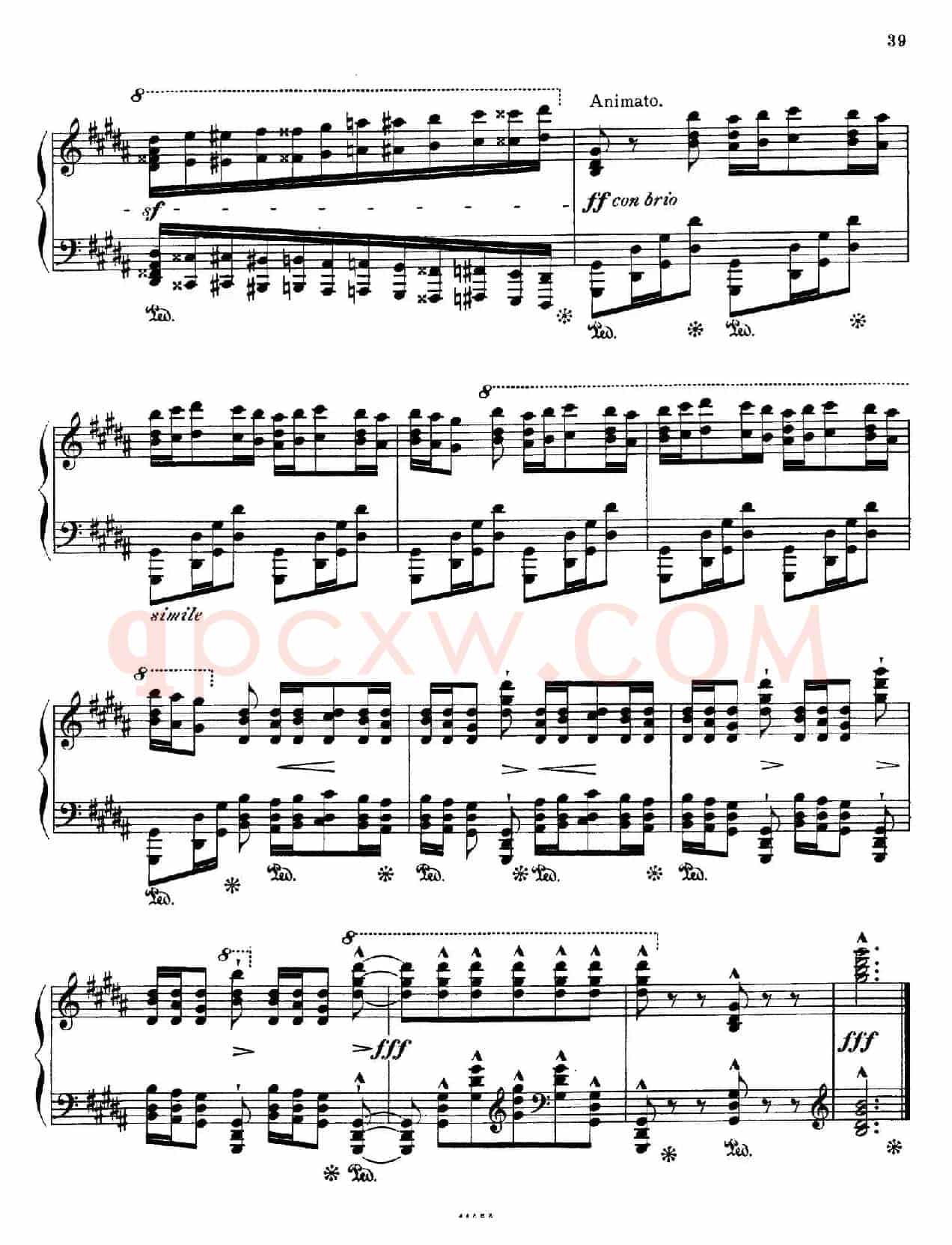 Paganini Etudes No.3 in G# (6首帕格尼尼大练习曲之Ⅲ)