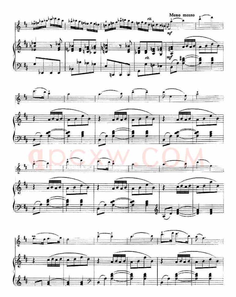 第一回旋曲(Rondo No.1、小提琴+钢琴伴奏)