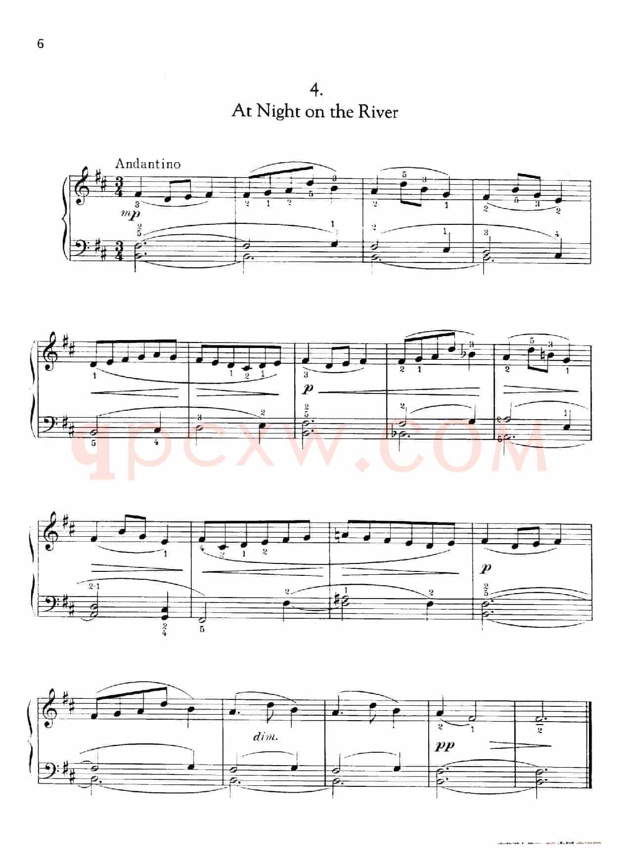 Thirty Pieces For Children Op.27(30首儿童钢琴曲 1—5)