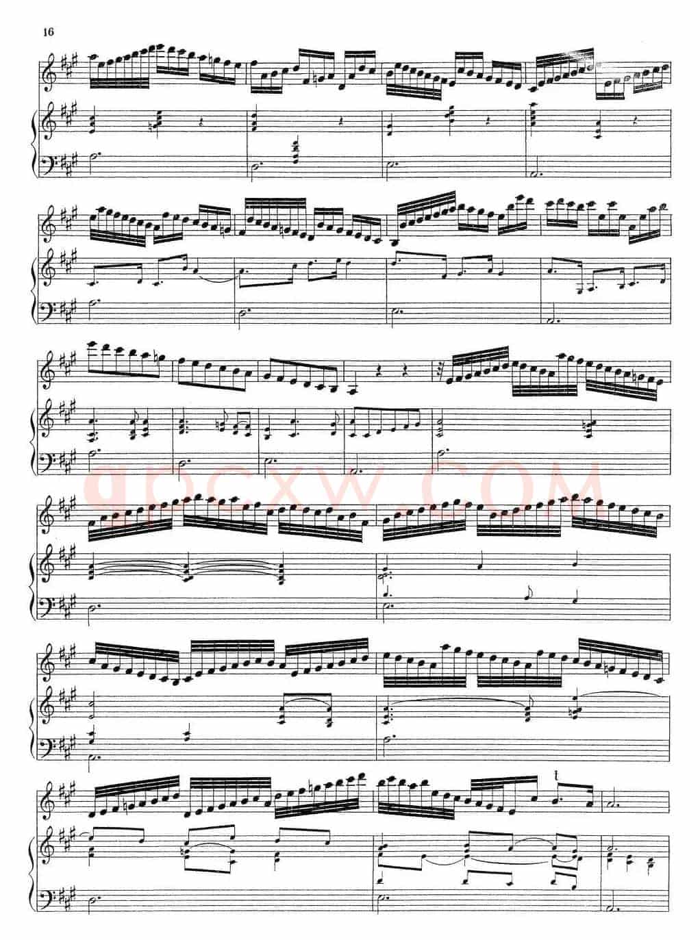 Biber Violin Sonata I（小提琴+钢琴伴奏）