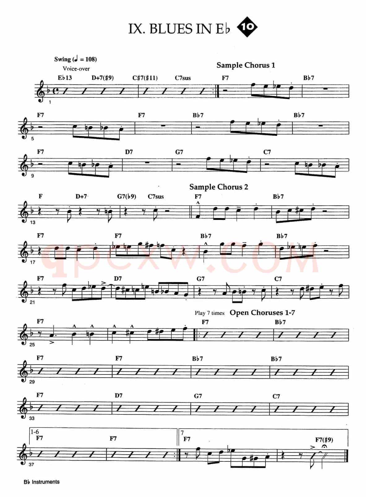 Jazz Patterns For Improvisation Bb - Frank Mantooth（10）