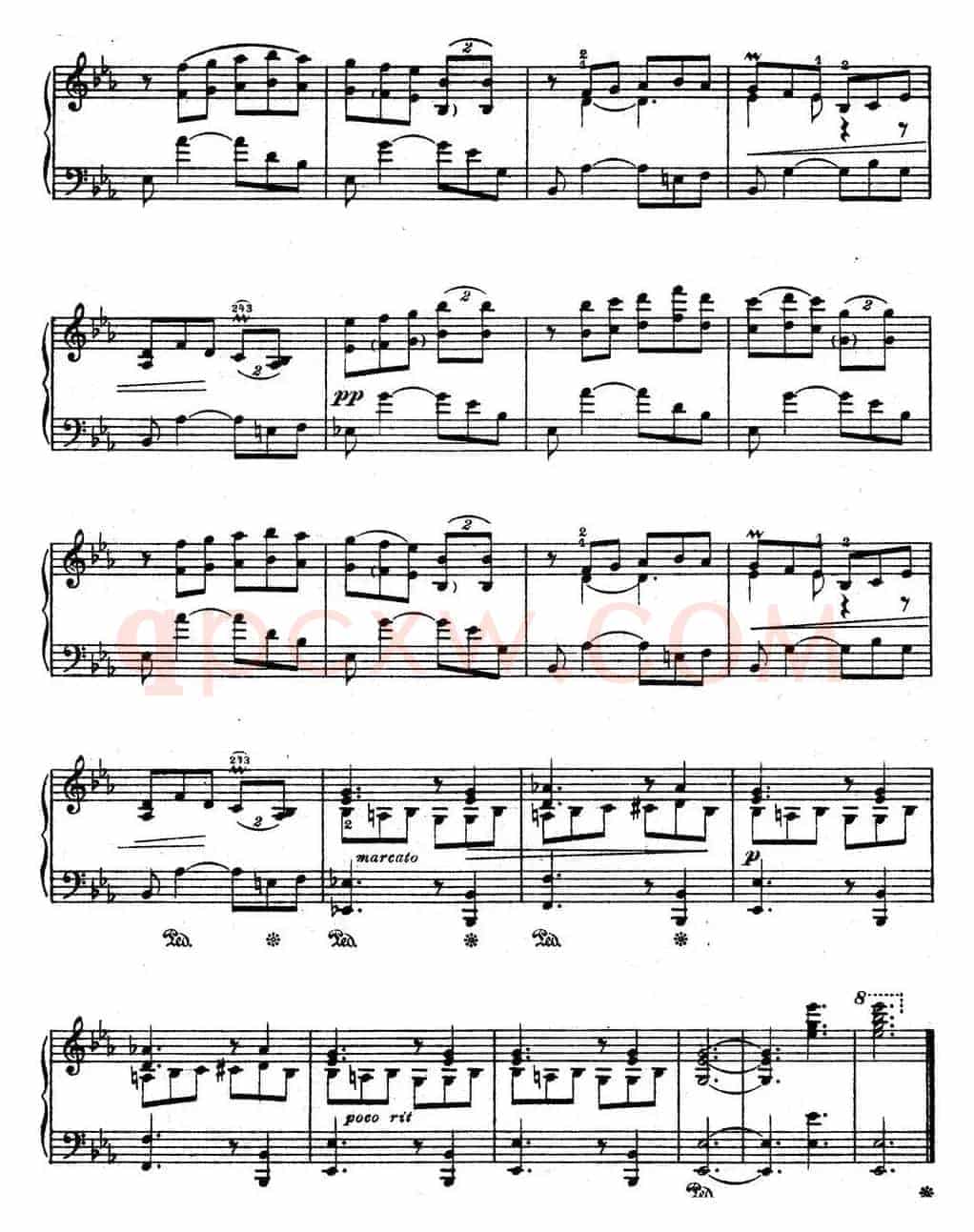 Suite Espanola Op.47（西班牙组曲·Ⅷ）