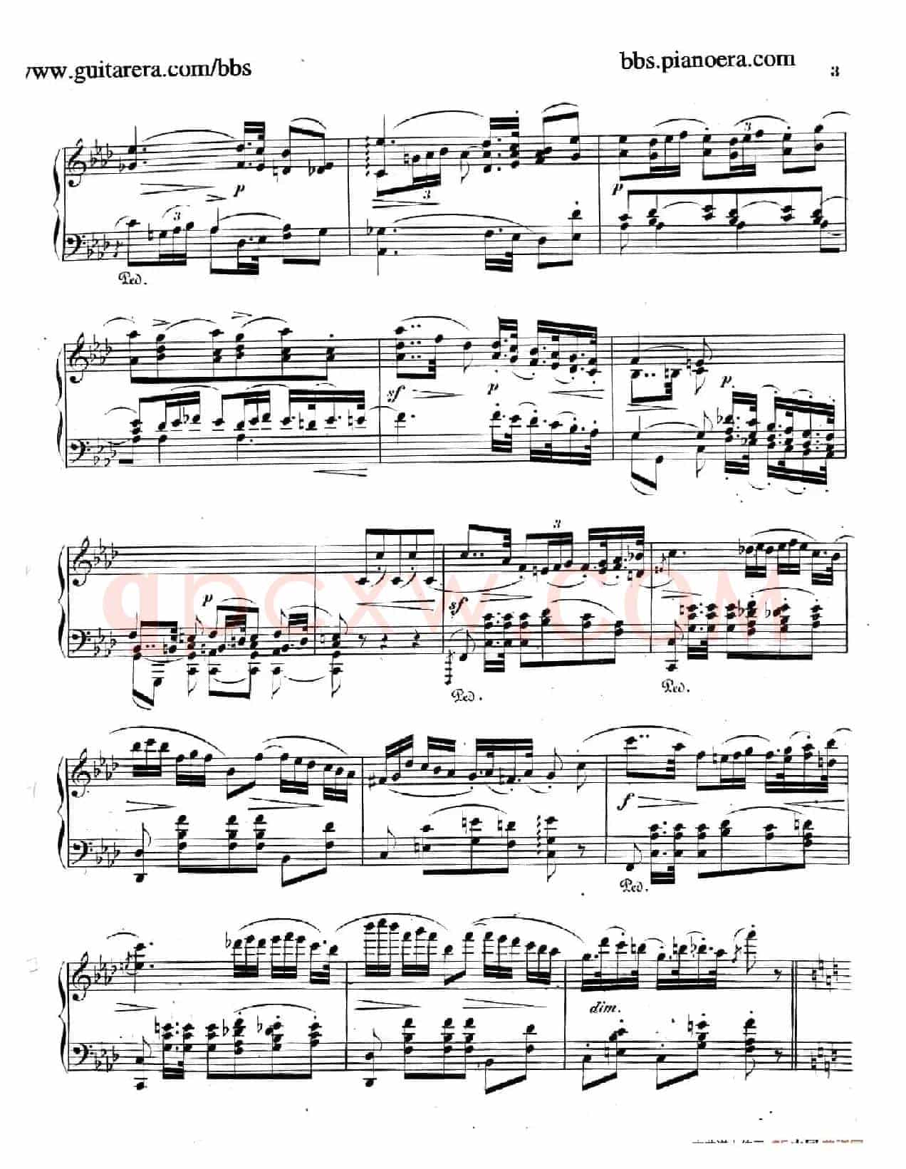 Phantasiestücke Op.31(幻想曲集·1. f小调)