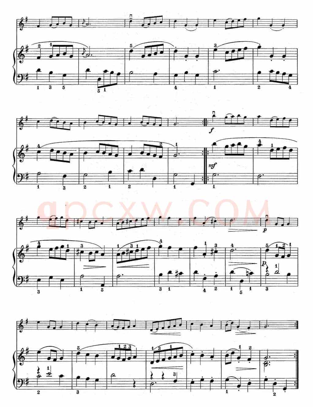 铃木小提琴教材第一册（Suzuki Violin School VOLUME 1）（小提琴+钢琴伴奏）