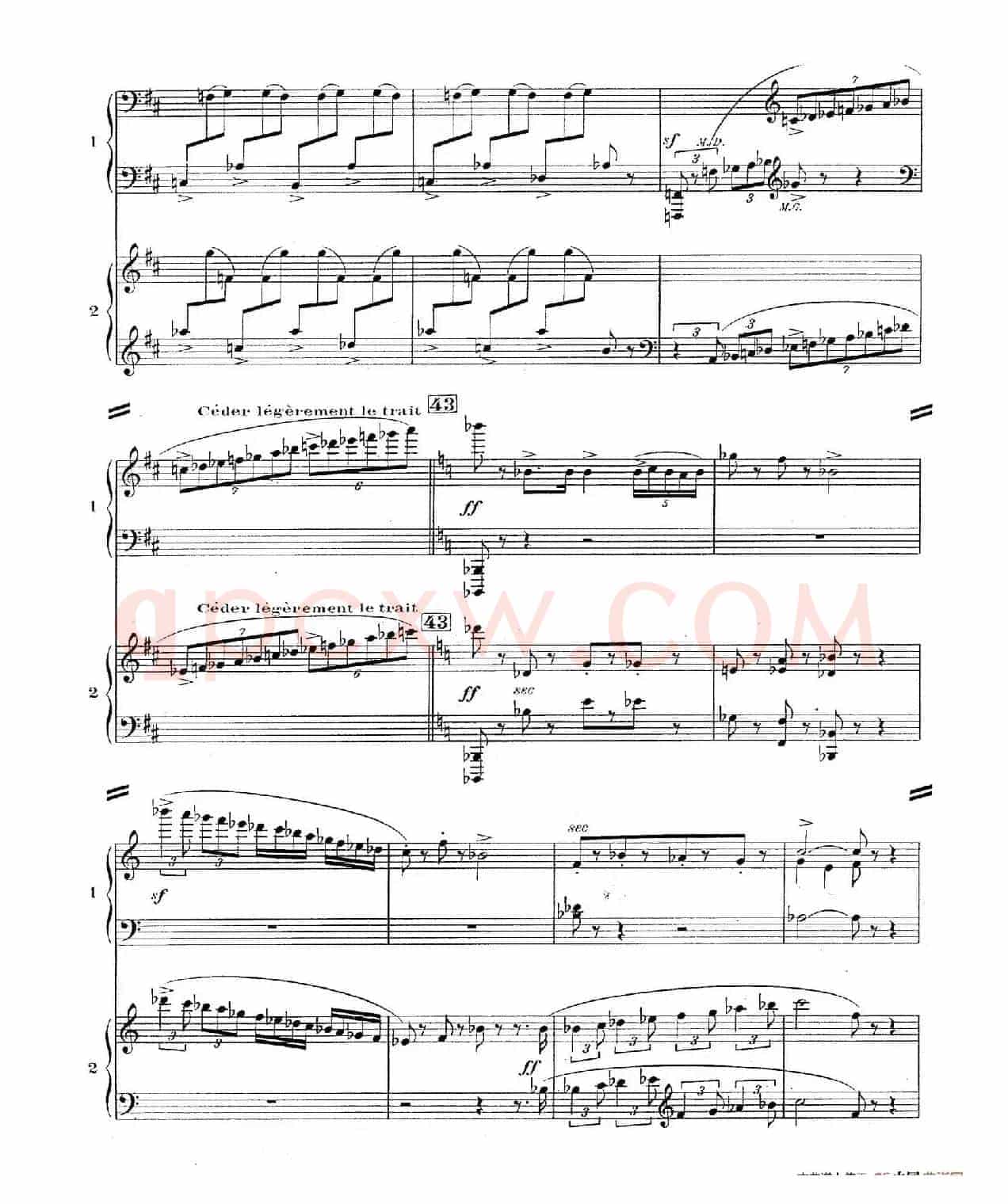 Concerto for 2 Pianos in d Minor(d小调双钢琴协奏曲· 第三乐章)