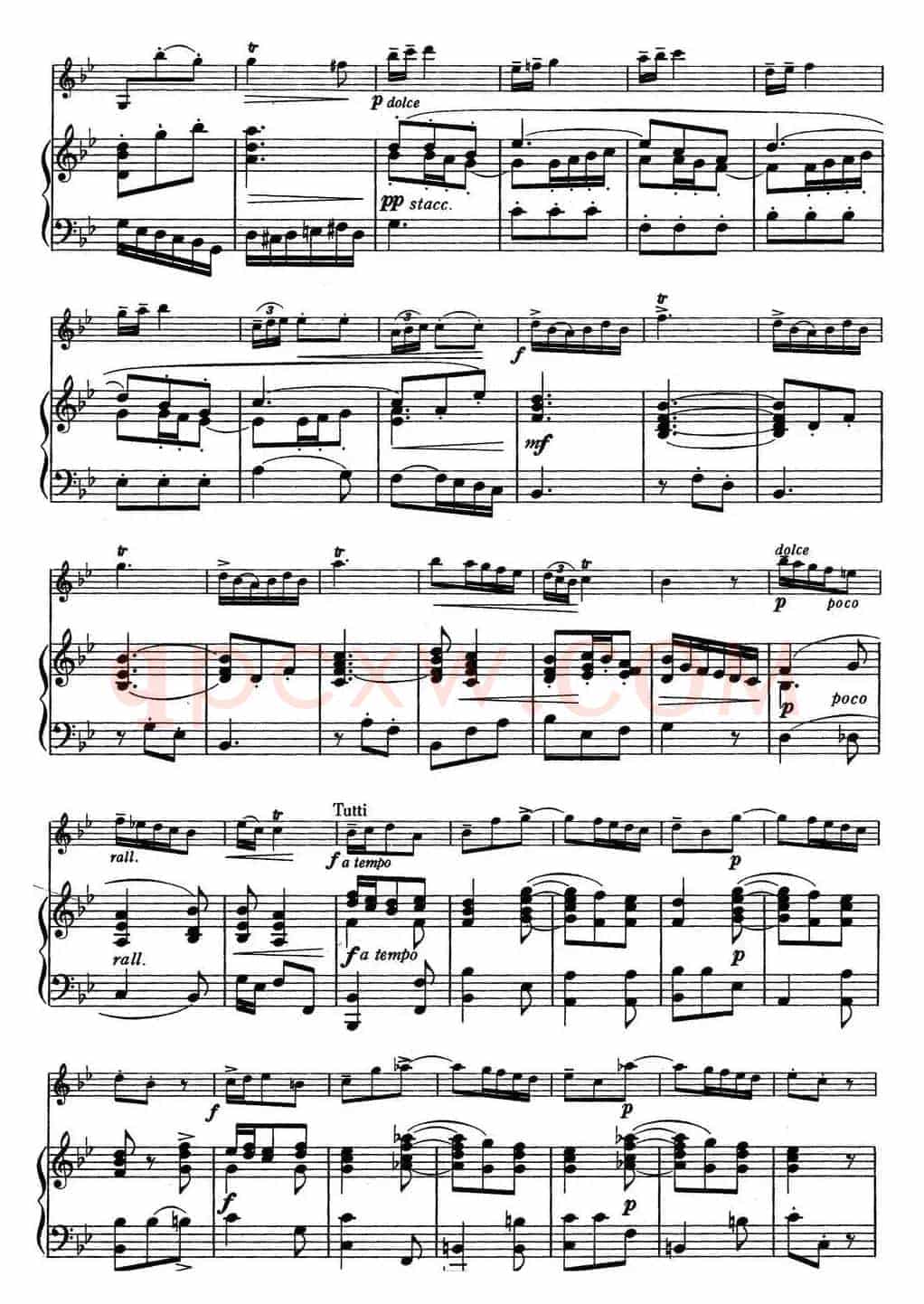 铃木小提琴教材第五册（Suzuki Violin School VOLUME 5)(小提琴+钢琴伴奏）