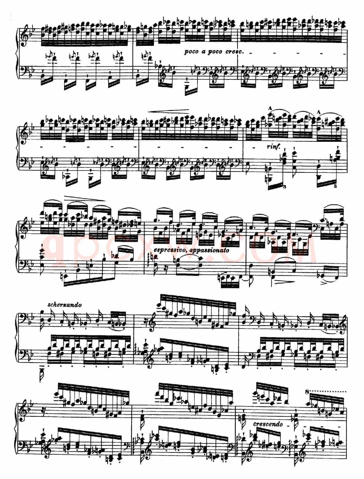 12 Etudes d'execution Transcendante S.139(12首超技练习曲·5)
